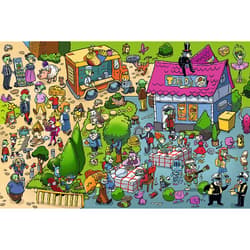 Galeria - zdjęcie nr. 2 - Puzzle 160 40-lecie Trefl Trefliki Celebrują 40052