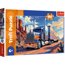 Puzzle 160 Ciężarówka w trasie 15413