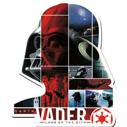 Galeria - zdjęcie nr. 2 - Puzzle 160 drewniane konturowe Darth Vader 20190