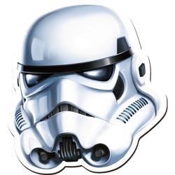Galeria - zdjęcie nr. 2 - Puzzle 160 drewniane konturowe Hełm Szturmowca Star Wars 20188