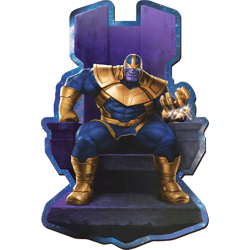 Galeria - zdjęcie nr. 2 - Puzzle 160 drewniane konturowe Thanos na Tronie 20184