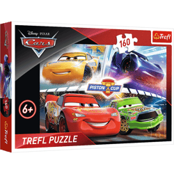 Puzzle 160 Zwycięski wyścig auta 3 15356