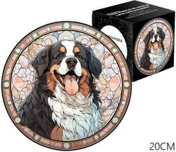 Puzzle 168el Witraż. Pies