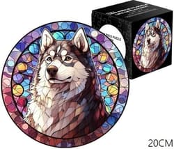 Puzzle 168el Witraż. Pies