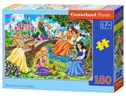 Puzzle 180 Księżniczki w ogrodzie B-018383