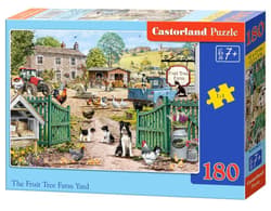 Puzzle 180 The Fruit Tree Farm Yard CASTOR