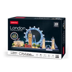 Puzzle 186 3D City Line Londyn Led