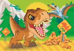 Galeria - zdjęcie nr. 4 - Puzzle 2 x 20 Super Kolor Jurassic World 24810