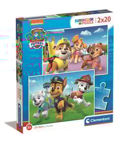 Puzzle 2 x 20 super kolor Paw patrol 24800