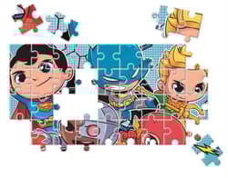 Galeria - zdjęcie nr. 3 - Puzzle 2 x 60 super kolor WB DC comics 21624