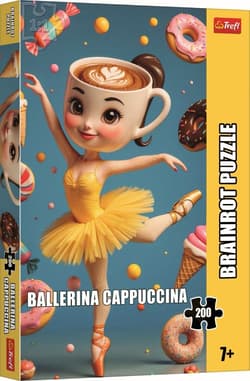 Puzzle 200 BrainRots Ballerina Cappucina 13362