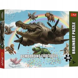 Puzzle 200 BrainRots Bombardino Crocodilo TREFL