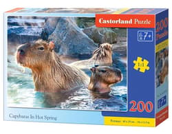 Puzzle 200 Capybaras In Hot Spring