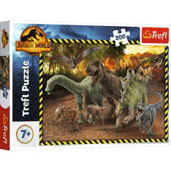 Puzzle 200 Dinozaury z Parku Jurajskiego 13287