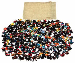 Galeria - zdjęcie nr. 4 - Puzzle 200 drewniane kolorowe Ptak