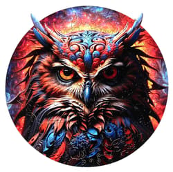 Galeria - zdjęcie nr. 2 - Puzzle 200 drewniane kolorowe Sowa 2