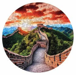 Galeria - zdjęcie nr. 5 - Puzzle 200 drewniane kolorowe Wielki Mur Chiński