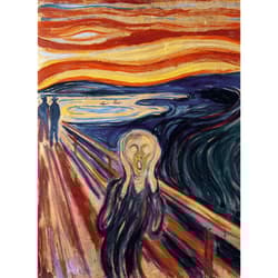 Galeria - zdjęcie nr. 2 - Puzzle 200 drewniane Krzyk Edvard Munch 20252