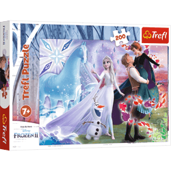Puzzle 200 Magiczny świat sióstr Frozen 2 13265