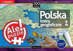 Puzzle 200 Polska krainy geograficzne - Opracowanie Zbiorowe