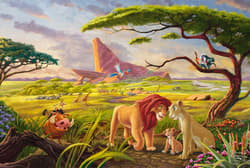 Galeria - zdjęcie nr. 2 - Puzzle 200 PQ T.Kinkade Król Lew 113372