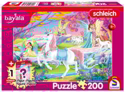 Puzzle 200 Schleich Bayala Magiczna kraina + figurka 113349