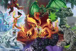 Galeria - zdjęcie nr. 2 - Puzzle 200 Schleich Eldrador Straszne Stworzenia + figurka 113351