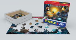 Galeria - zdjęcie nr. 2 - Puzzle 200 Smartkids Exploring the Solar System 6200-5486