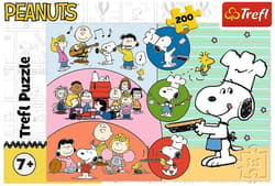 Puzzle 200 Snoopy i przyjaciele TREFL