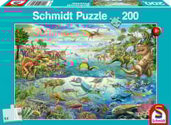 Galeria - zdjęcie nr. 2 - Puzzle 200 Świat dinozaurów 106961