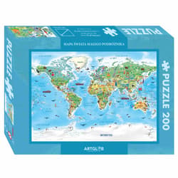 Puzzle 200 Świat Małego Podróżnika