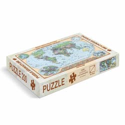 Galeria - zdjęcie nr. 2 - Puzzle 200 Świat polityczny mapa