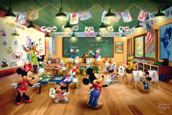 Galeria - zdjęcie nr. 2 - Puzzle 200 T.Kinkade PQ Myszka Miki Minnie w szkole Disney 113995