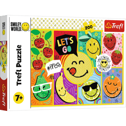Puzzle 200 Wesoły Smiley 13297