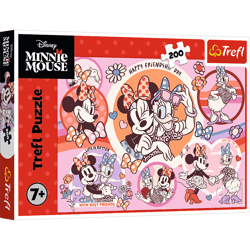 Puzzle 200 Zwyczaje Myszki Minnie 13343