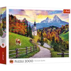 Puzzle 2000 Bawarskie Alpy jesienią 27127