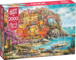 Puzzle 2000 CherryPazzi A Beautiful Day at Cinque Terre 50071