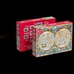 Galeria - zdjęcie nr. 3 - Puzzle 2000 CherryPazzi Great Discoveries World Map 50125