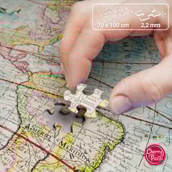 Galeria - zdjęcie nr. 5 - Puzzle 2000 CherryPazzi Great Discoveries World Map 50125