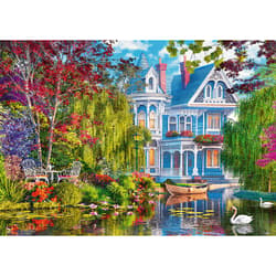 Galeria - zdjęcie nr. 2 - Puzzle 2000 Dom nad jeziorem 27129