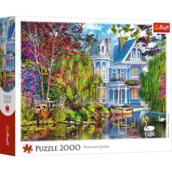Puzzle 2000 Dom nad jeziorem 27129