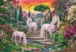 Galeria - zdjęcie nr. 4 - Puzzle 2000 HQ classical Garden unicorns 32575