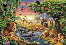 Galeria - zdjęcie nr. 2 - Puzzle 2000 HQ The African Gathering 32081