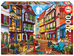 Puzzle 2000 Kolorowa uliczka 112808