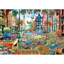 Galeria - zdjęcie nr. 2 - Puzzle 2000 Kwiaciarnia w Amsterdamie 27128