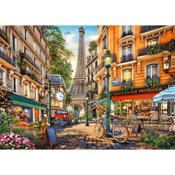 Galeria - zdjęcie nr. 2 - Puzzle 2000 Popołudnie w Paryżu 27121