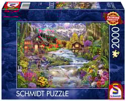 Puzzle 2000 PQ Rzeka w górach 113390
