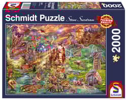 Puzzle 2000 PQ Smoczy skarb 110008