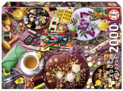 Puzzle 2000 Stół do szycia 113426