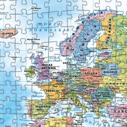 Galeria - zdjęcie nr. 2 - Puzzle 2000 Świat polityczny mapa 1:42 000 000